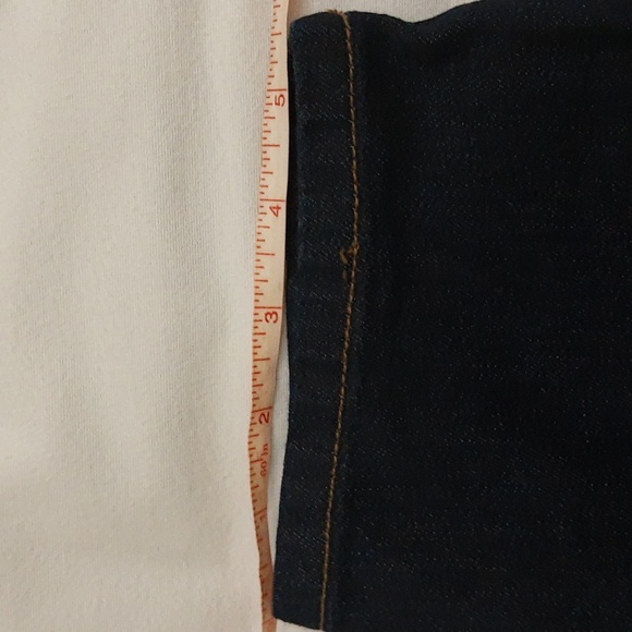 Skinnygirl Pull-On Mid-Rise Skinny Crop Jeans Injeanious Stretch Denim 12 Petite - Picture 11 of 14